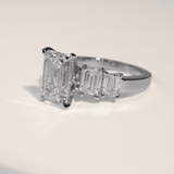 14K Yellow Gold Lab-Grown Diamond Ring