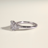 QUINN| 1ct Oval with Accent- Ready To Ship