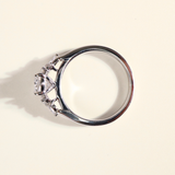 QUINN| 1ct Oval with Accent- Ready To Ship
