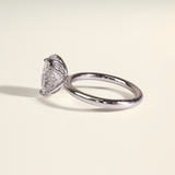 ALINA | PT 2ct Oval Lab Diamond - Ready To Ship