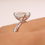 ALINA | PT 2ct Oval Lab Diamond - Ready To Ship