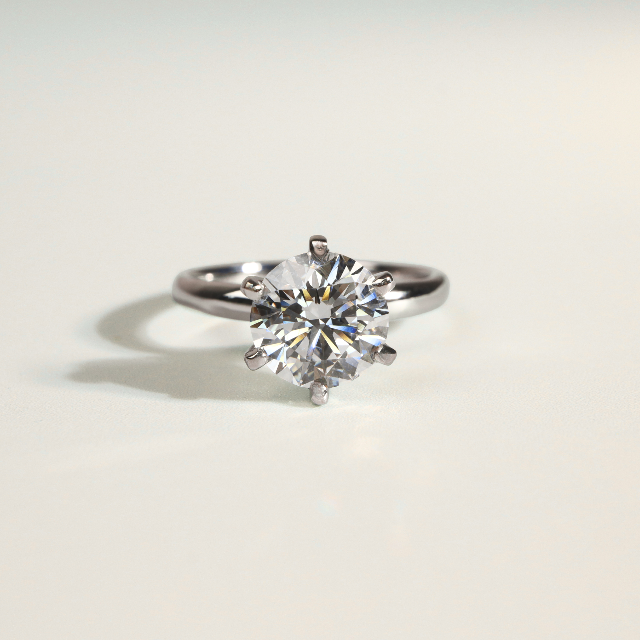 Eleanor | 2ct Round Lab Diamond Engagement Ring - The Classic Jewellers