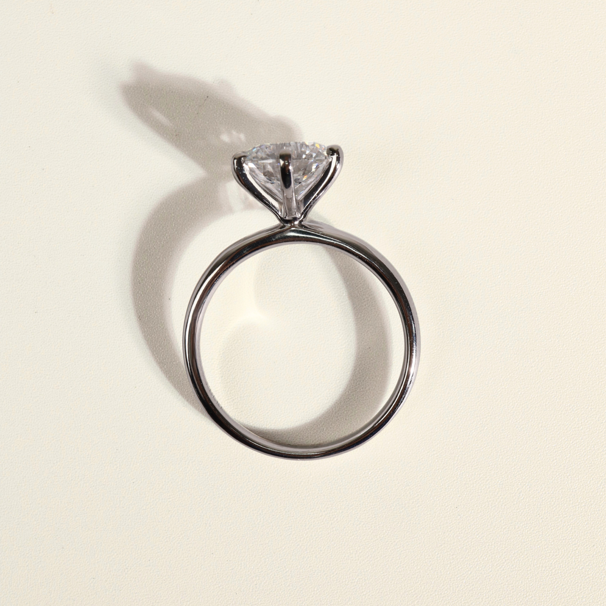 Eleanor | 2ct Round Lab Diamond Engagement Ring - The Classic Jewellers