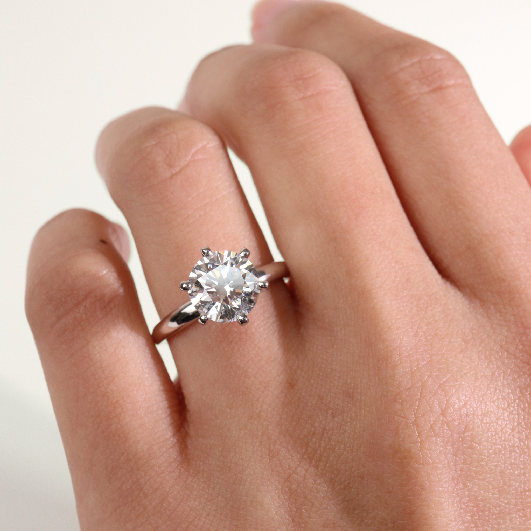 Eleanor | 2ct Round Lab Diamond Engagement Ring - The Classic Jewellers