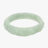 Squirrel Carved Jade Bangle