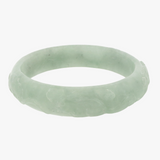 Squirrel Carved Jade Bangle