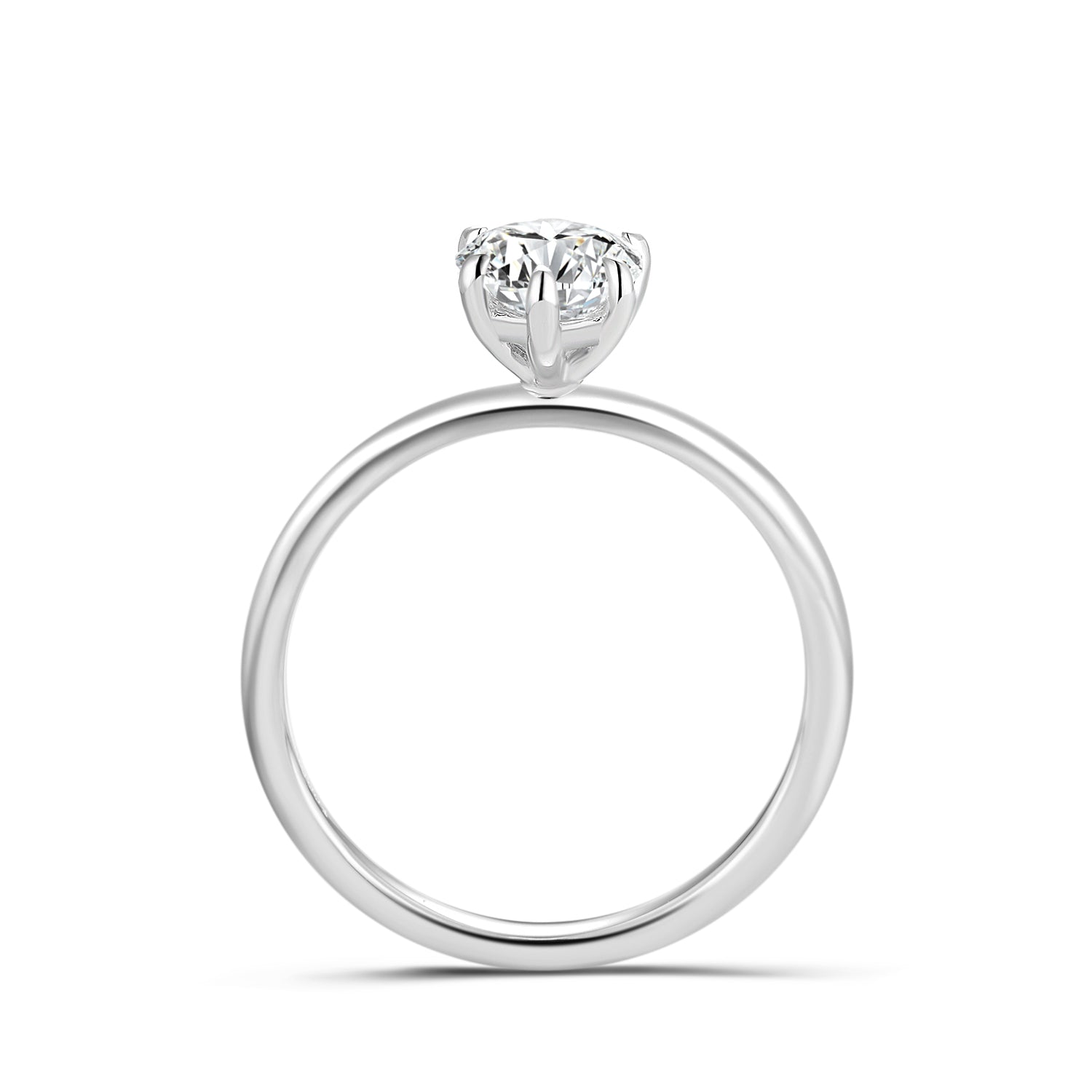 Scarlet | 1ct Pear Cut Solitaire