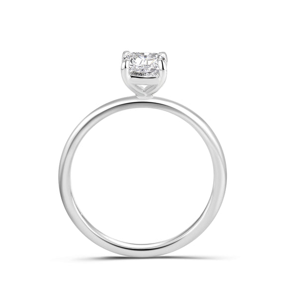 Lilac | 1CT Emerald Cut Solitaire