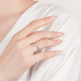 Nancy | 1CT Emerald cut Engagement Ring