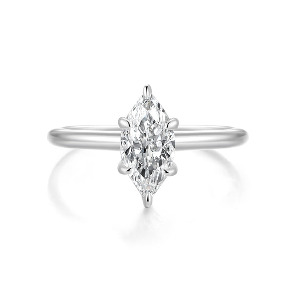 Willow | 1CT Marquise Cut Solitaire