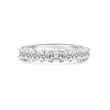 Belle | Oval cut Diamond Wedding Band