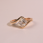 ASH | 1.5ct Square Emerald Ring- Ready to Ship - The Classic Jewellers