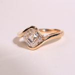 ASH | 1.5ct Square Emerald Ring- Ready to Ship - The Classic Jewellers