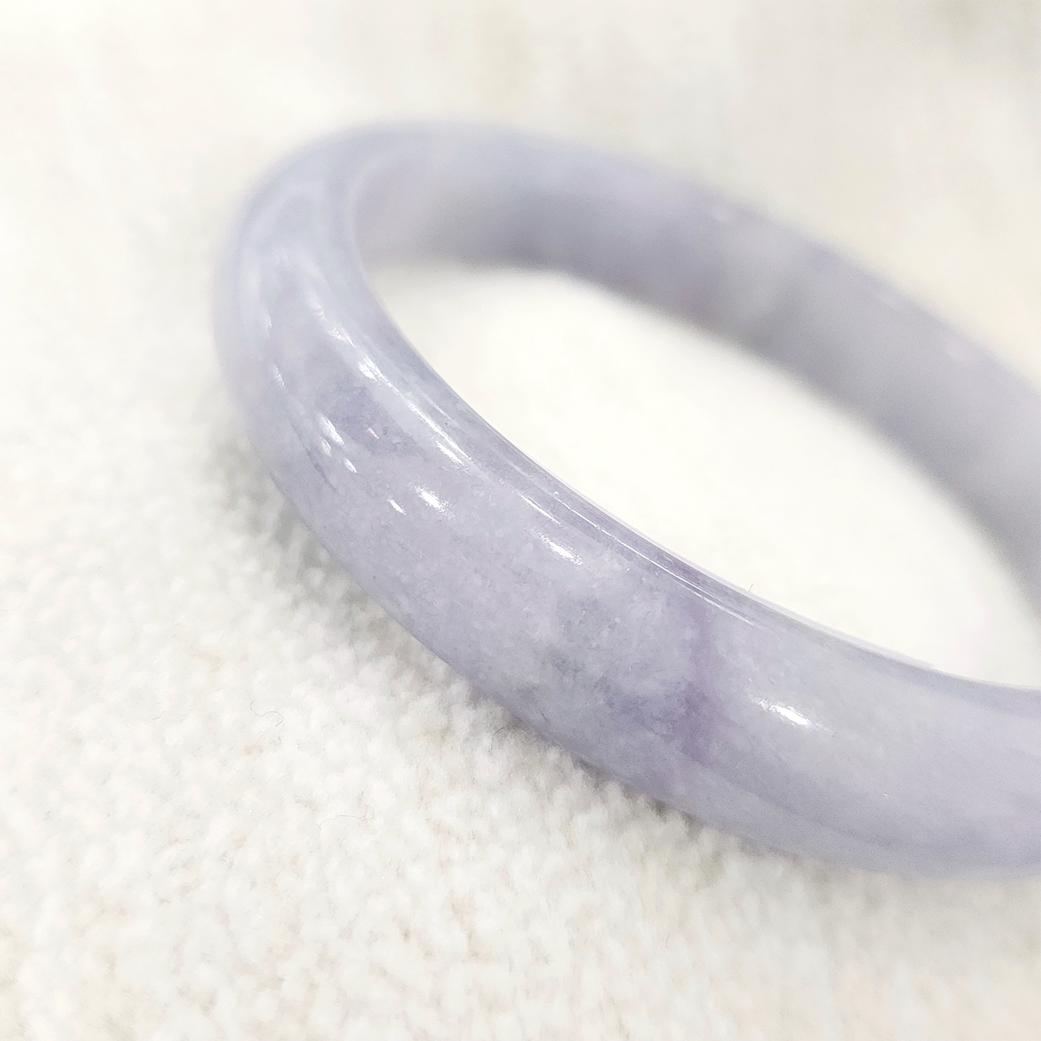 Lavender Jade Bangle