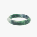 Cobbled Moss Jade Bangle