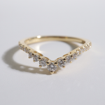 Bloom | 18K Yellow Gold Wedding Ring With Round Lab Diamonds - The Classic Jewellers