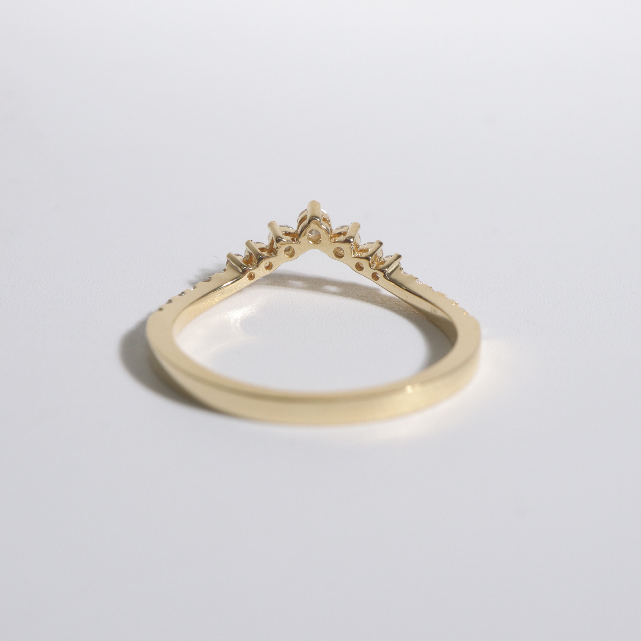 Bloom | 18K Yellow Gold Wedding Ring With Round Lab Diamonds - The Classic Jewellers