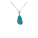 Lunelle | Australian Silver Opal Pendant - The Classic Jewellers