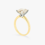 CARMEN | 18K 2-Tone Gold 3ct Oval Diamond Engagement Ring