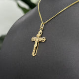 9 Carat Yellow Gold Cross Pendant