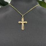 9 Carat Yellow Gold Cross Pendant