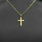 9ct Yellow Gold Cross Pendant