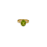 Thalia | 9ct Yellow Gold Peridot Ring