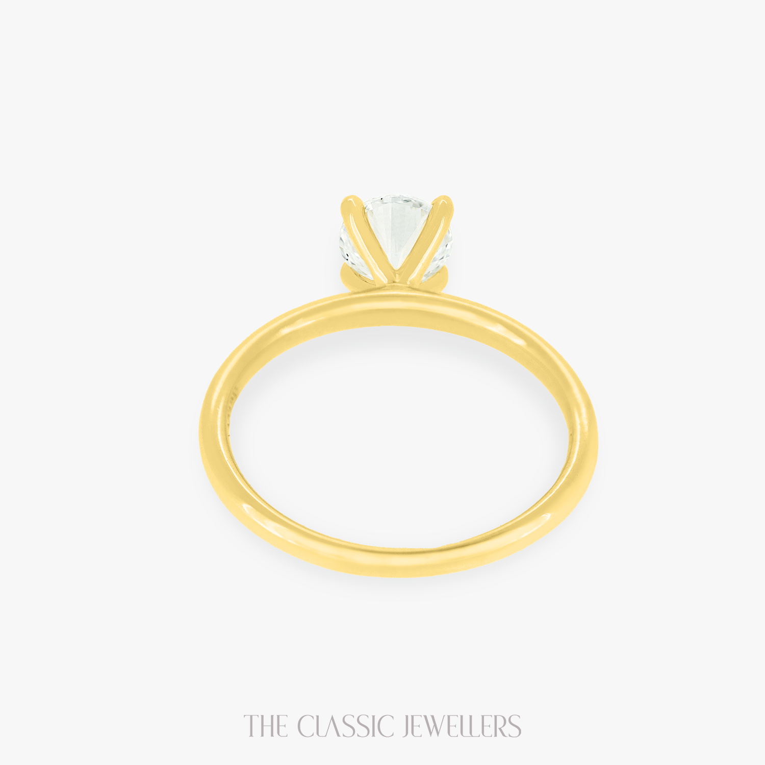 ELYSE | 1CT FOUR CLAW ROUND CUT SOLITAIRE