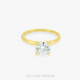 ELYSE | 1CT FOUR CLAW ROUND CUT SOLITAIRE