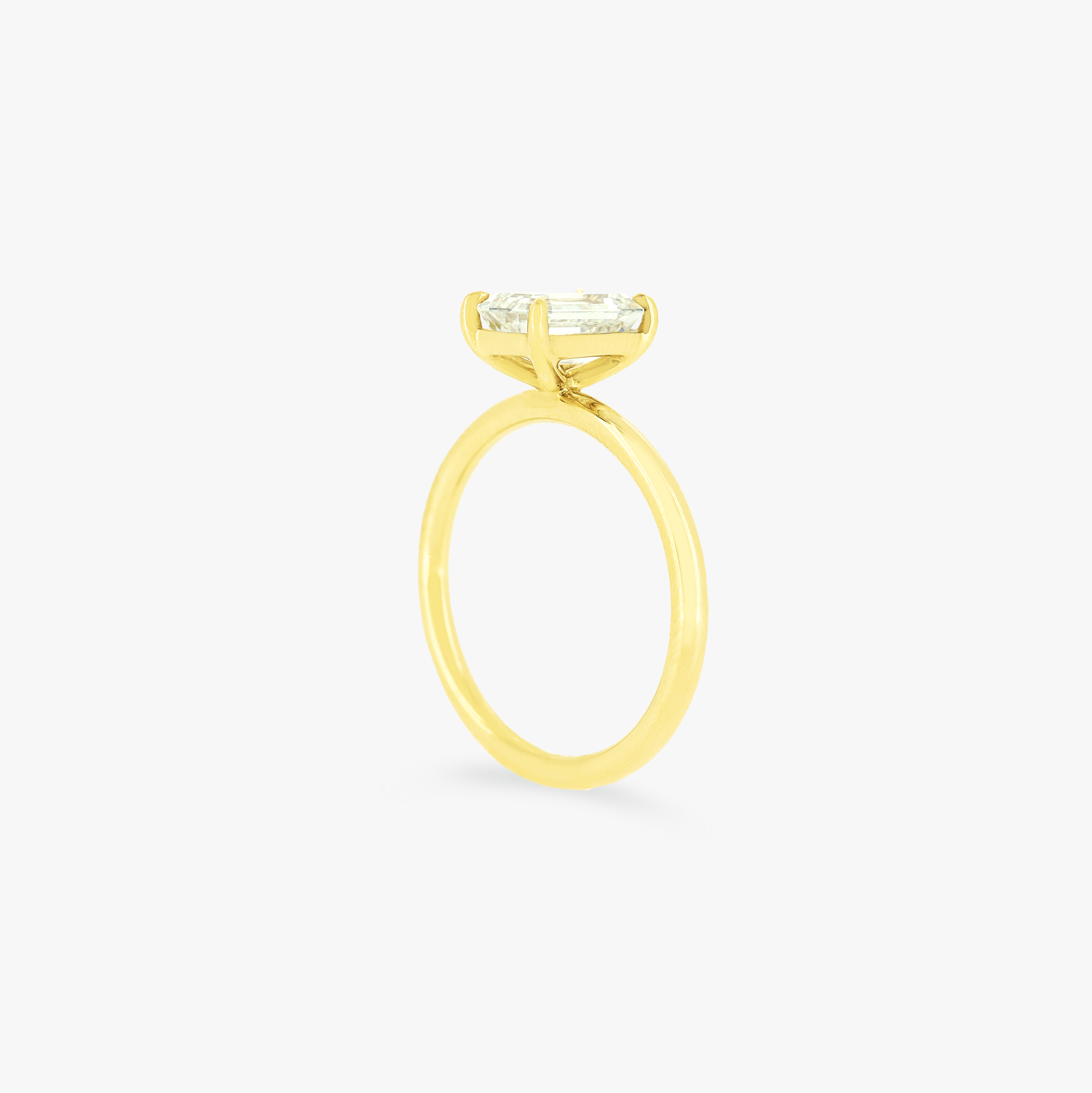 Esmeralda | 1.50ct Emerald Cut Lab Grown Engagement Ring - The Classic Jewellers