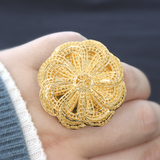 21K Gold | Jakki Diamond Cut Ring