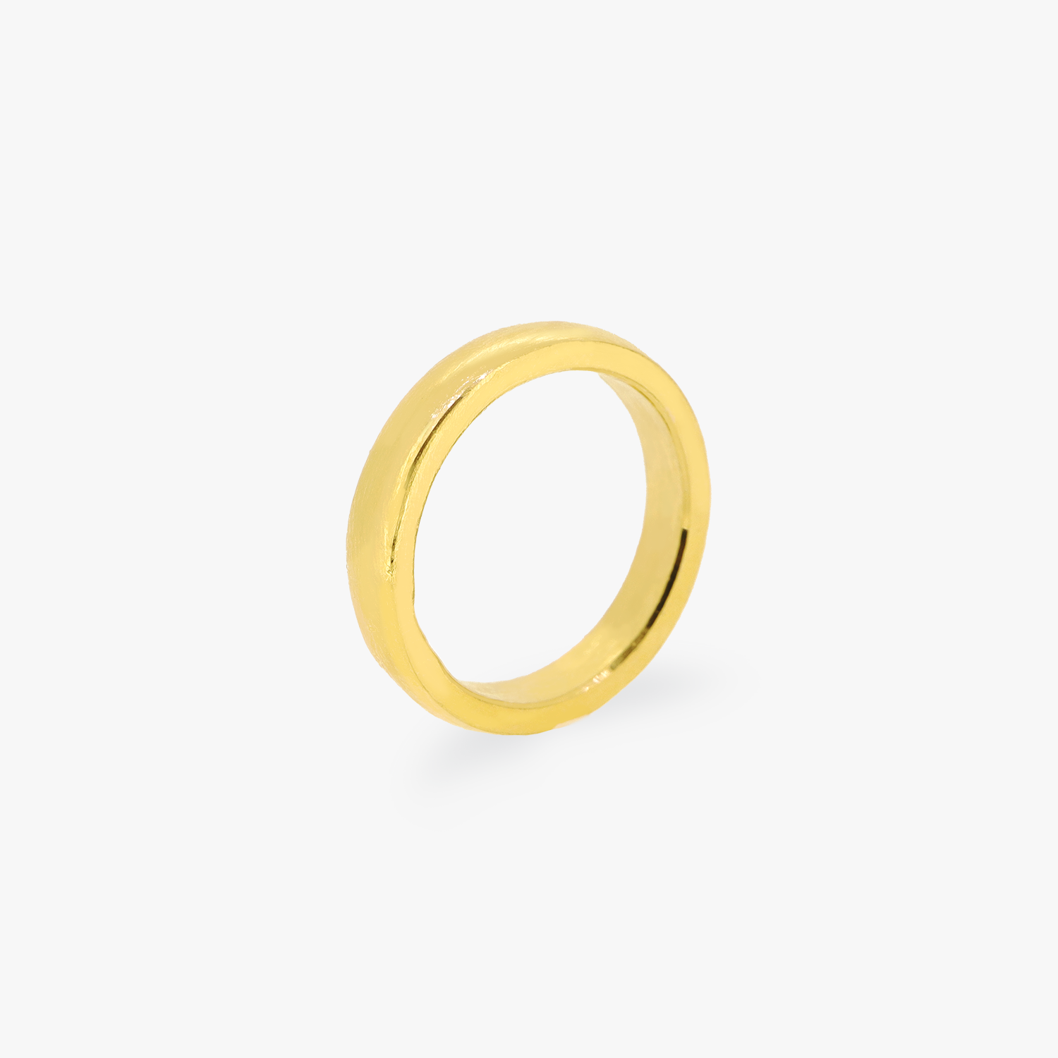 24K Yellow Gold Plain Band | 8.11g