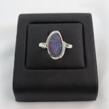 Halen | Doublet Opal Silver Ring