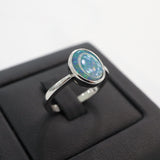 Henry | Doublet Opal Silver Ring