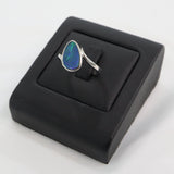 Kelvin | Doublet Opal Silver Ring