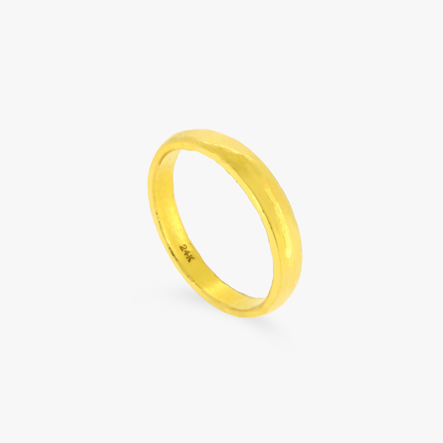 24K Yellow Gold Plain Band | 5.5g