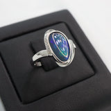 Lisa | Doublet Opal Silver Ring