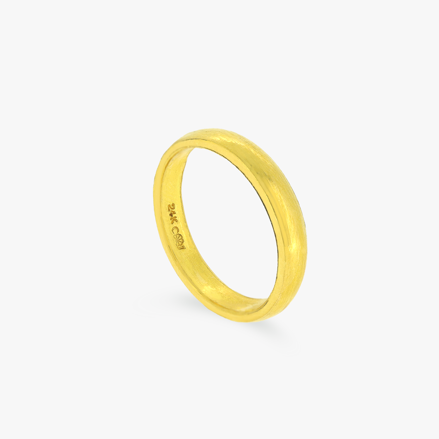 24K Yellow Gold Plain Band | 5.68g