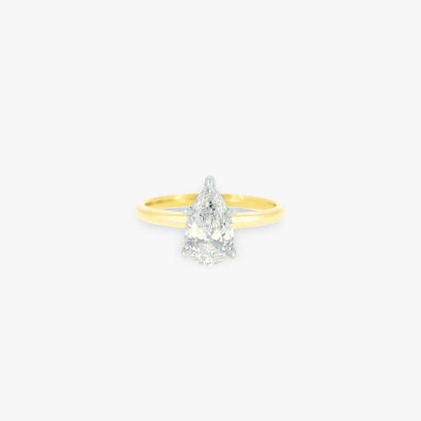 PAIGE | 1.05CT PEAR CUT SOLITAIRE ENGAGEMENT RING