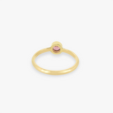 Petal | 9K Yellow Gold Tourmaline Ring