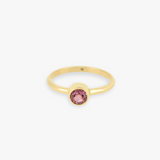 Petal | 9K Yellow Gold Tourmaline Ring