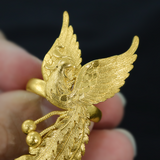 24K Yellow Gold | Phoenix Ring