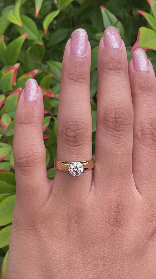 Elizabeth | 1.00ct Brilliant Round Engagement Ring