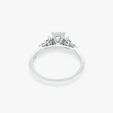 QUINN | PT 1ct Oval Lab Diamond Engagement Ring