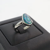 Rose | Doublet Opal Silver Ring