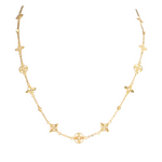 Frances | Diamond Cut Gold Choker Necklace - The Classic Jewellers