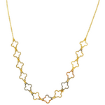 Adeline | Clover Cut Necklace - The Classic Jewellers