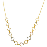 Adeline | Clover Cut Necklace - The Classic Jewellers