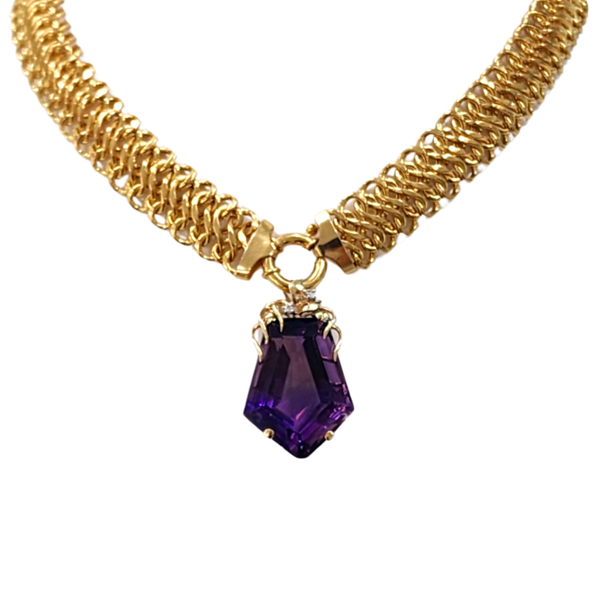 Odilia Amethyst Pendant - The Classic Jewellers