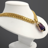 Odilia Amethyst Pendant - The Classic Jewellers